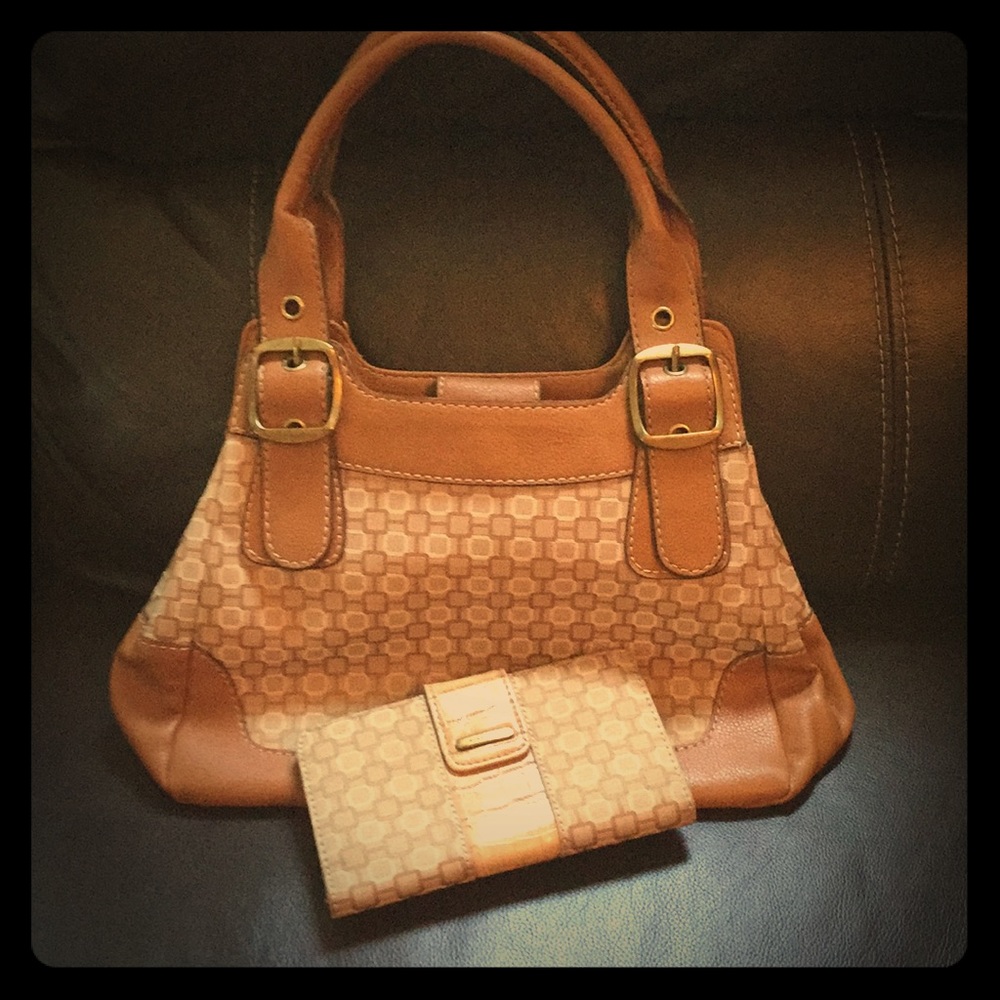 Nine West shoulder bag with matching wallet